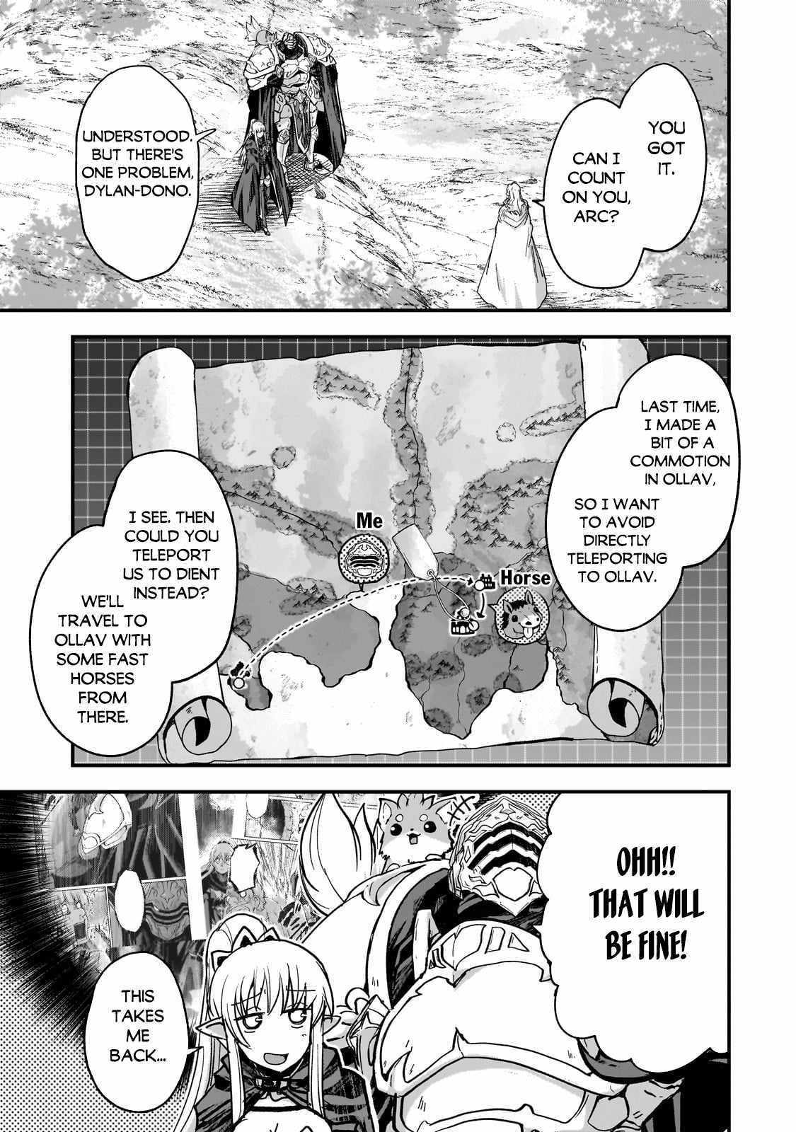 Gaikotsu Kishi-sama Tadaima Isekai e o Dekake-chuu Chapter 60 page 11 - 