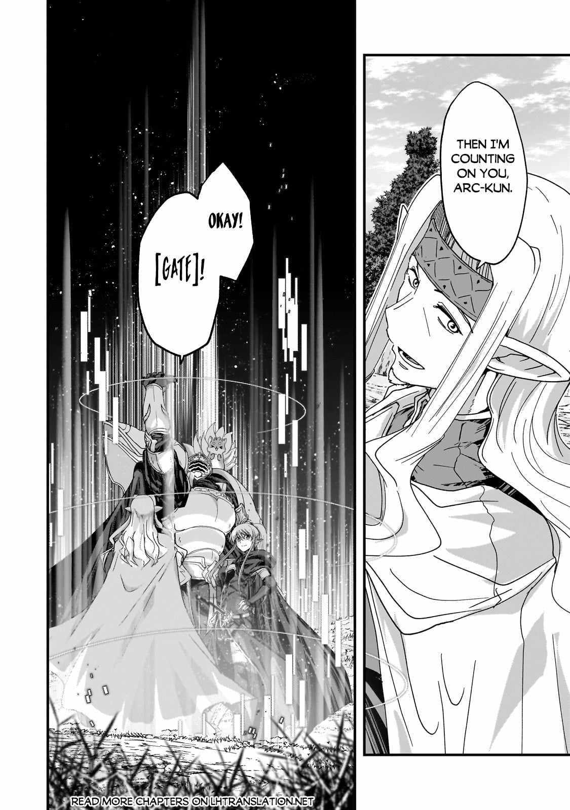 Gaikotsu Kishi-sama Tadaima Isekai e o Dekake-chuu Chapter 60 page 12 - 