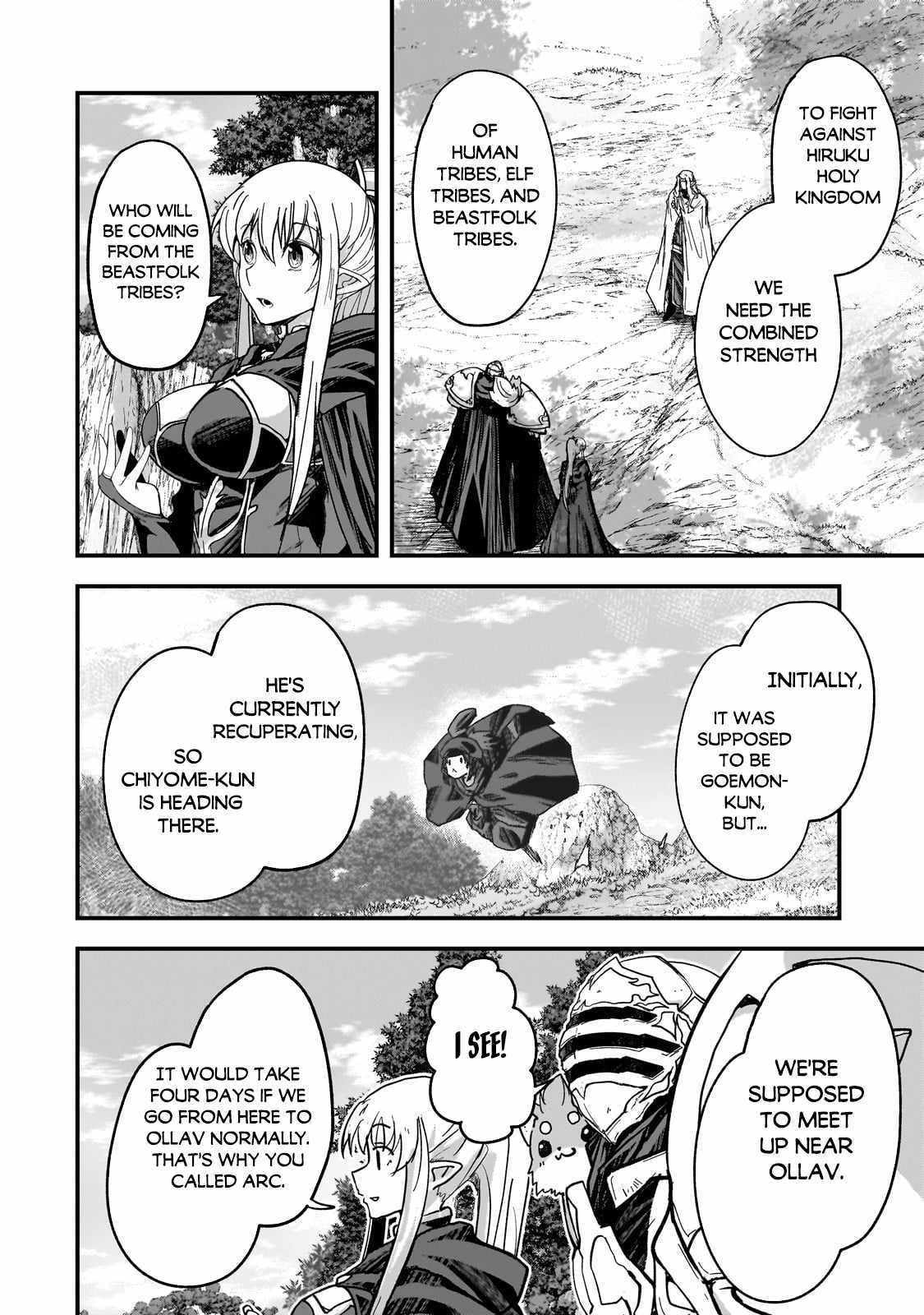 Gaikotsu Kishi-sama Tadaima Isekai e o Dekake-chuu Chapter 60 page 10 - 