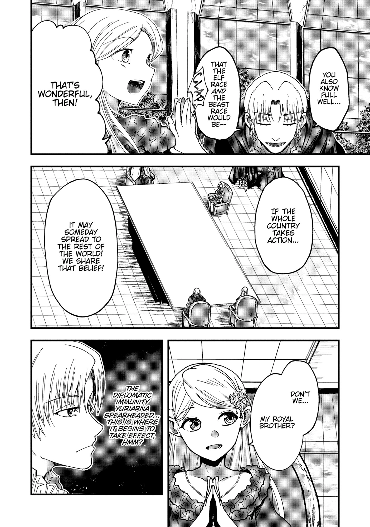 Gaikotsu Kishi-sama Tadaima Isekai e o Dekake-chuu Chapter 61 page 11 - 