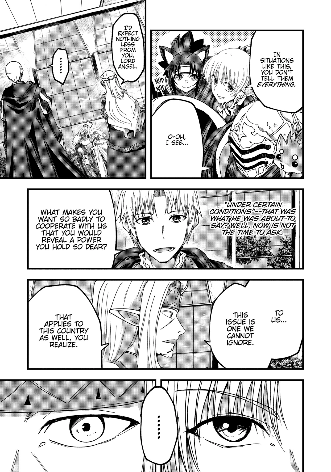Gaikotsu Kishi-sama Tadaima Isekai e o Dekake-chuu Chapter 61 page 17 - 