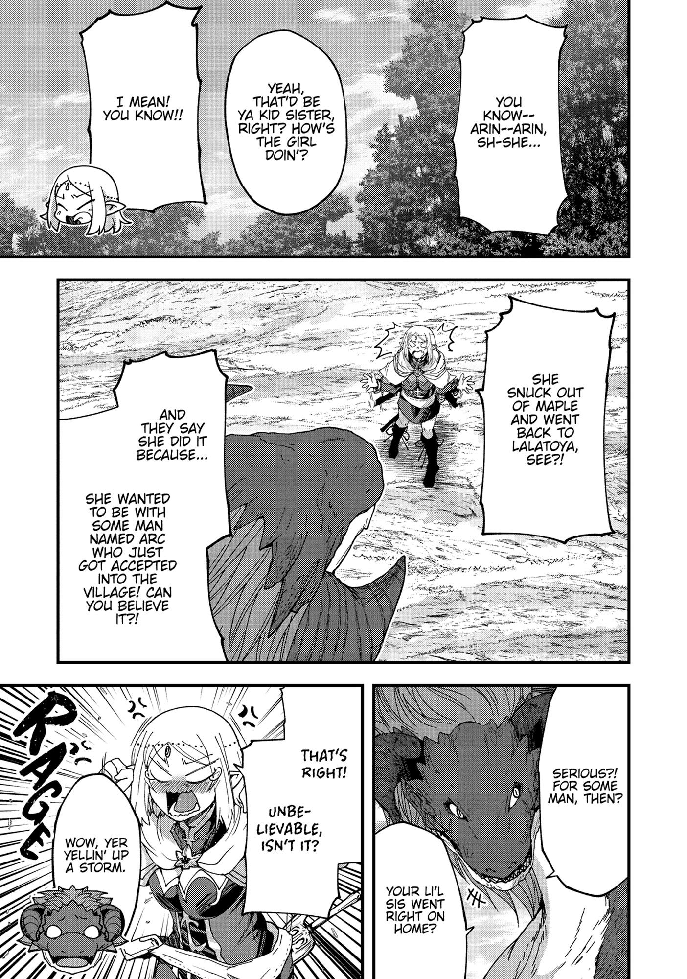 Gaikotsu Kishi-sama Tadaima Isekai e o Dekake-chuu Chapter 61 page 23 - 