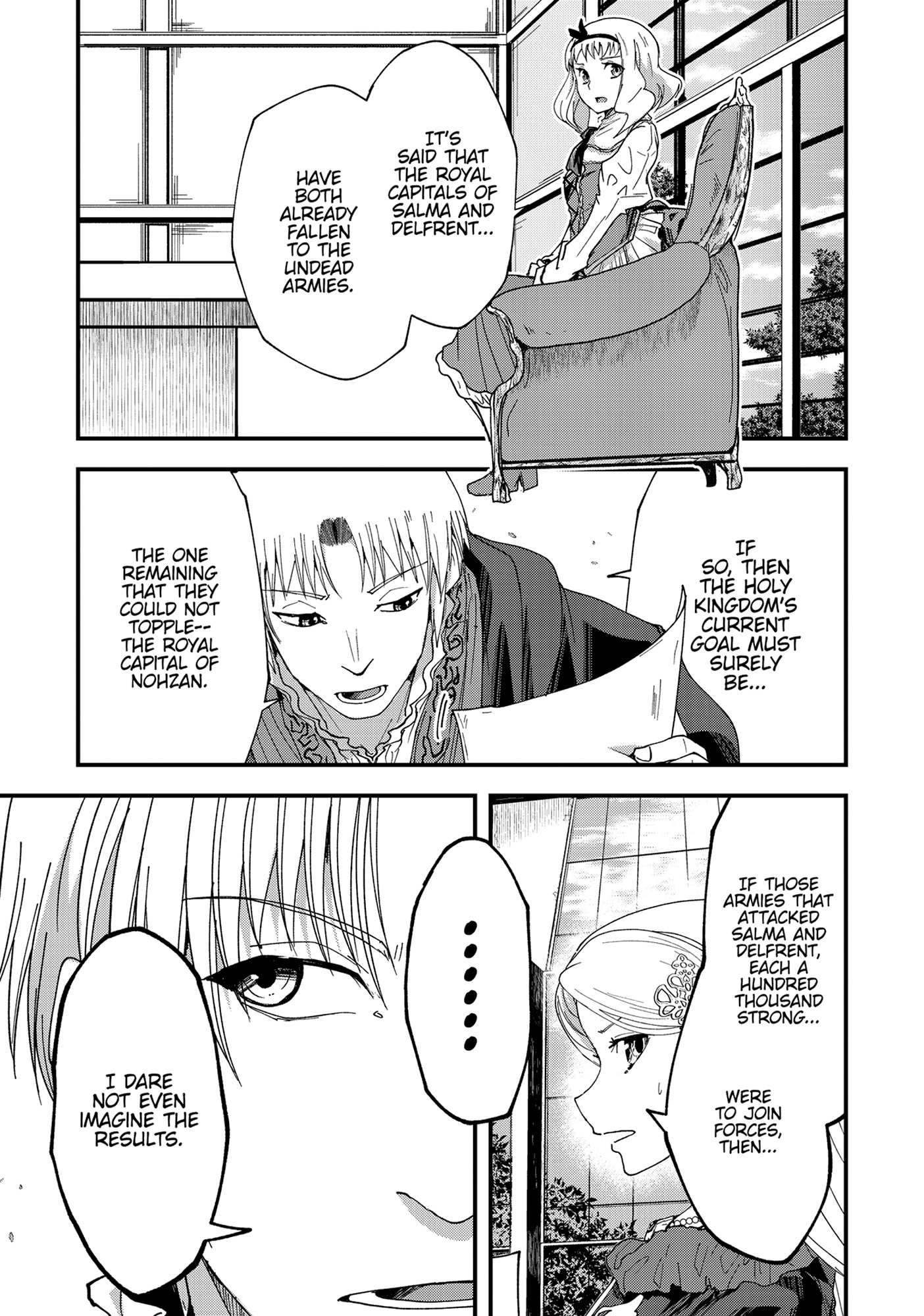 Gaikotsu Kishi-sama Tadaima Isekai e o Dekake-chuu Chapter 61 page 6 - 