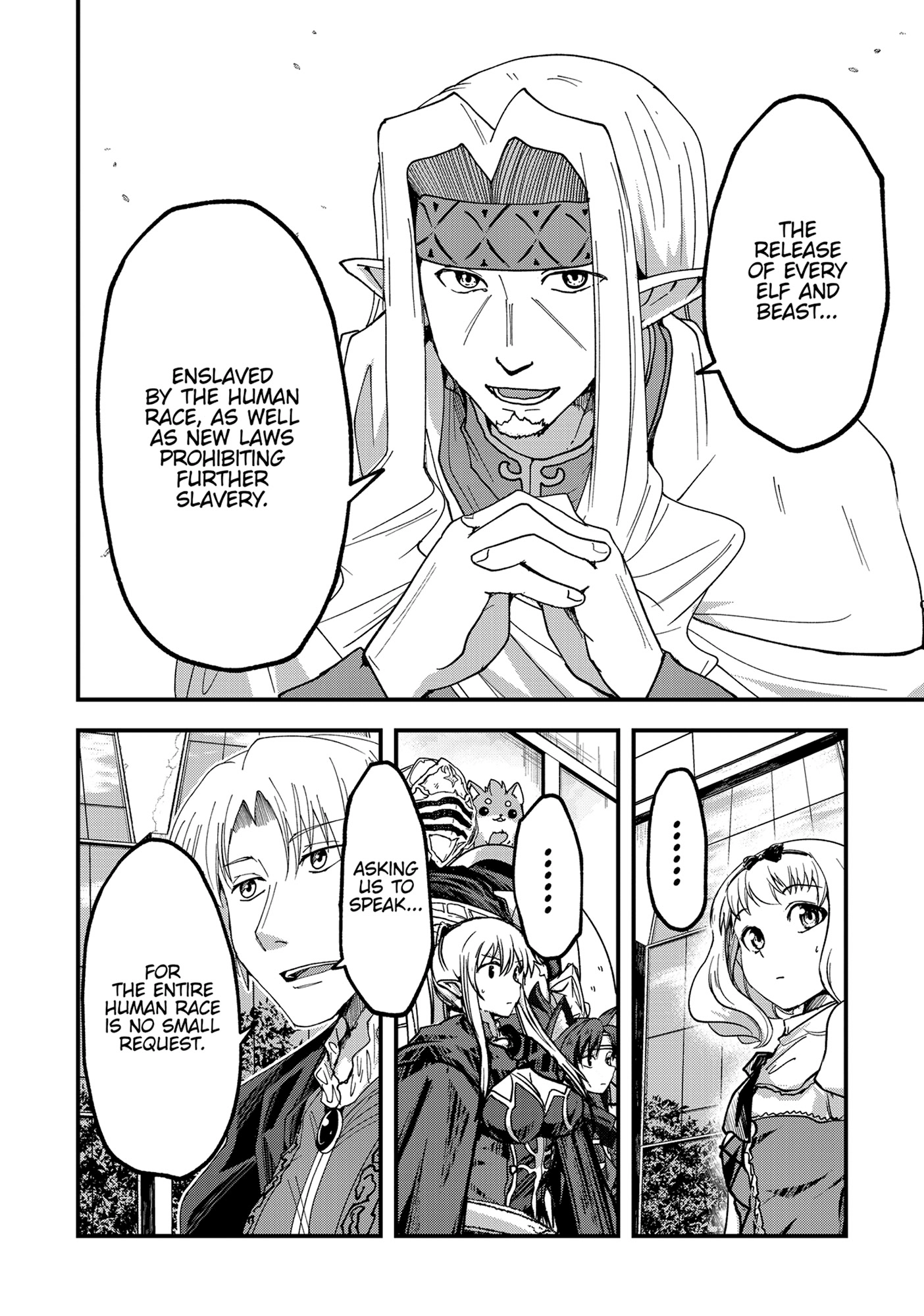 Gaikotsu Kishi-sama Tadaima Isekai e o Dekake-chuu Chapter 61 page 9 - 