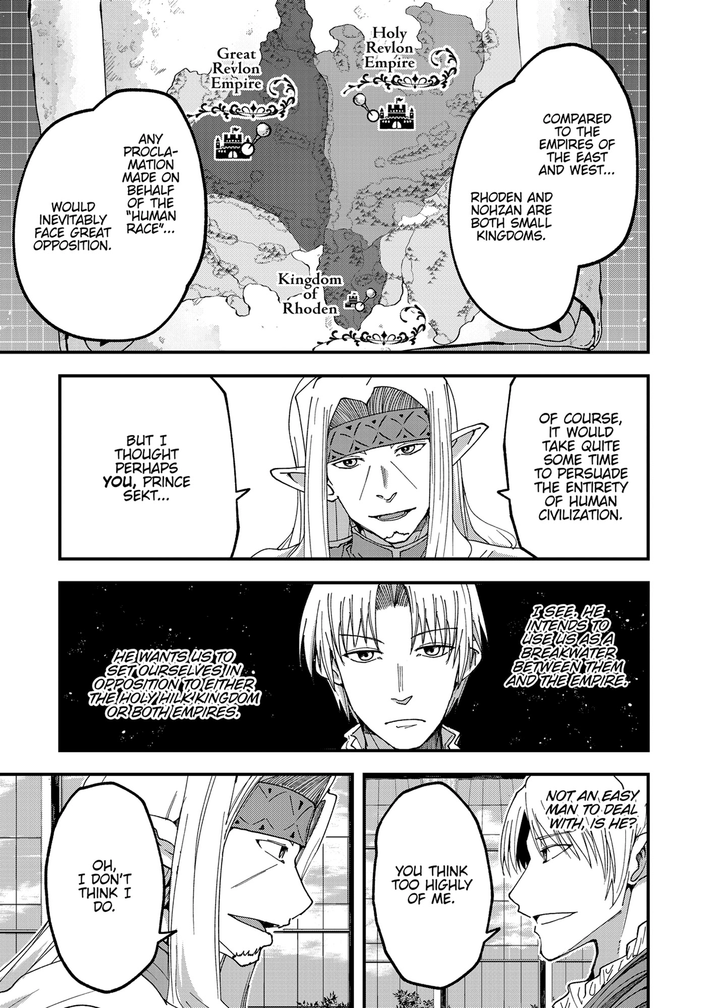 Gaikotsu Kishi-sama Tadaima Isekai e o Dekake-chuu Chapter 61 page 10 - 