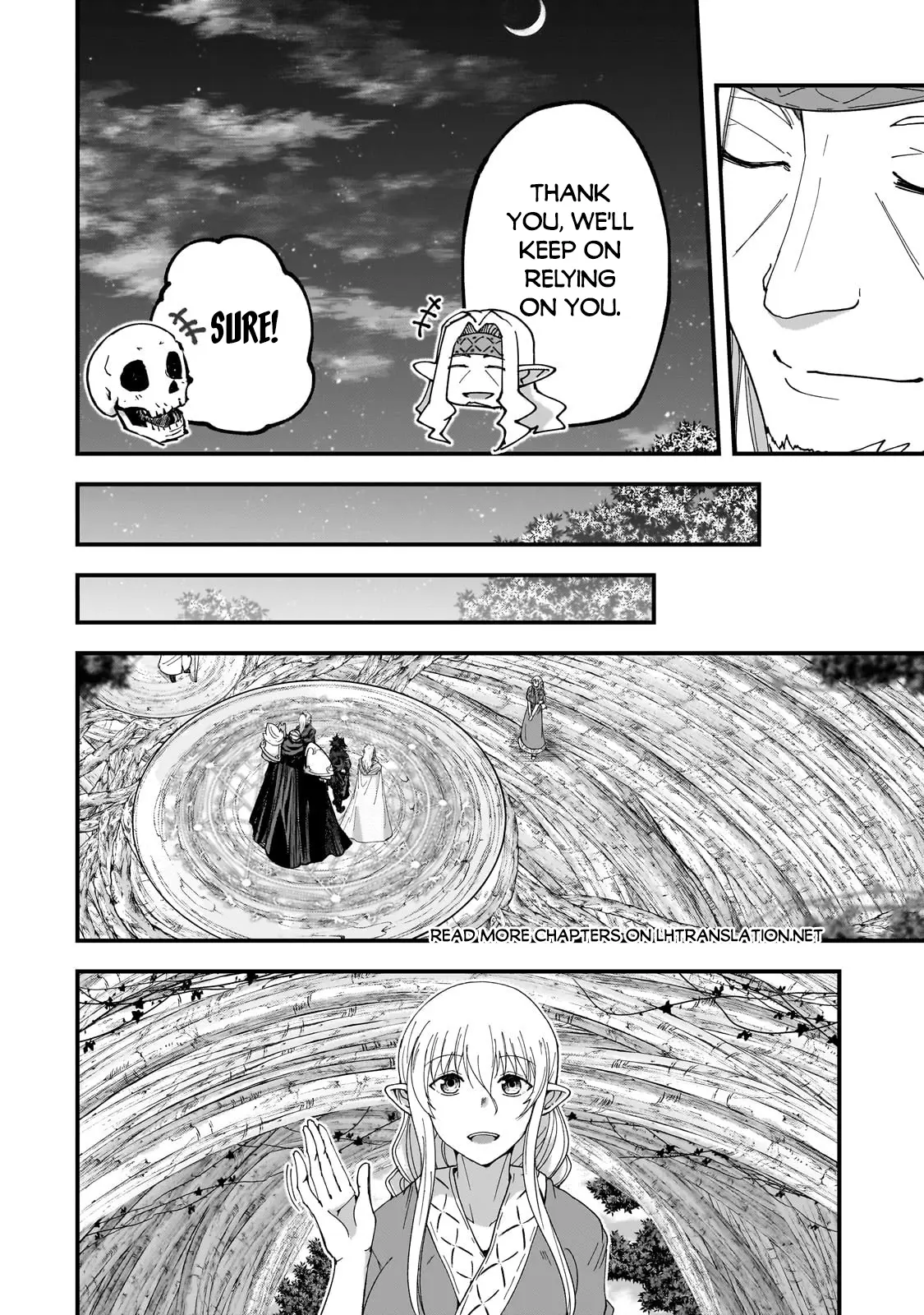 Gaikotsu Kishi-sama Tadaima Isekai e o Dekake-chuu Chapter 62.1 page 11 - 