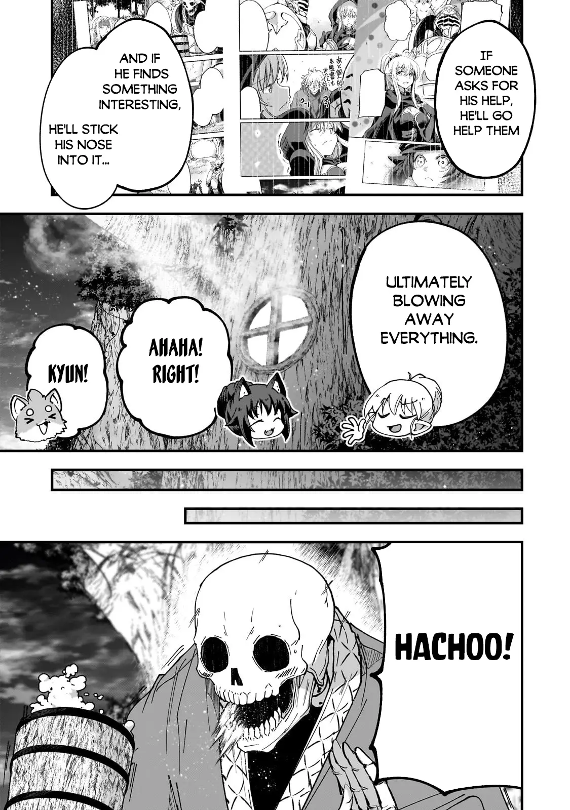 Gaikotsu Kishi-sama Tadaima Isekai e o Dekake-chuu Chapter 62.1 page 8 - 