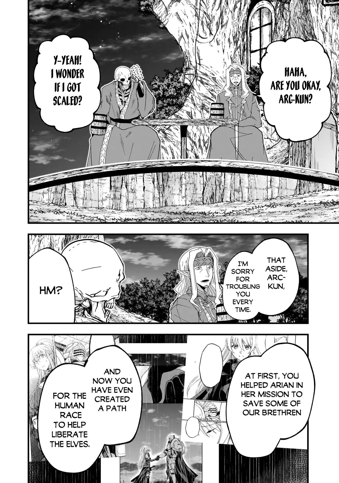 Gaikotsu Kishi-sama Tadaima Isekai e o Dekake-chuu Chapter 62.1 page 9 - 