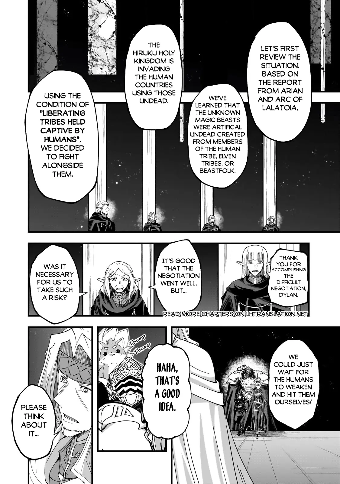 Gaikotsu Kishi-sama Tadaima Isekai e o Dekake-chuu Chapter 62.2 page 4 - 