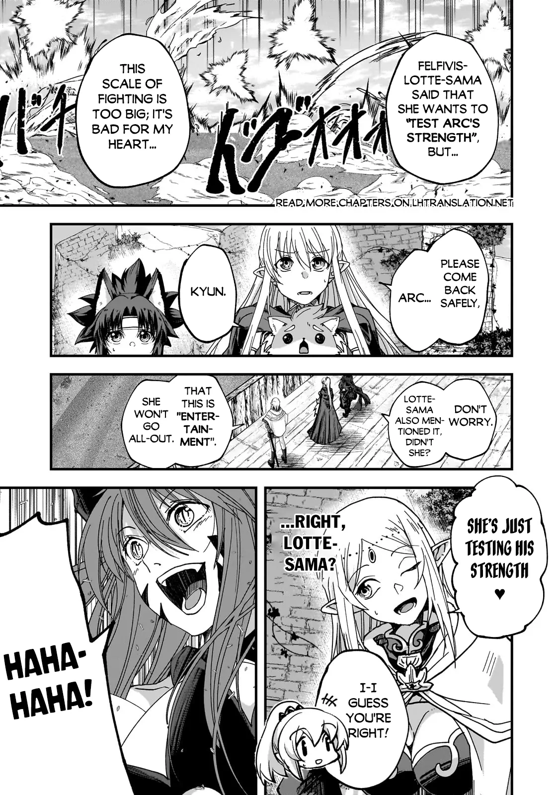Gaikotsu Kishi-sama Tadaima Isekai e o Dekake-chuu Chapter 64.2 page 11 - 