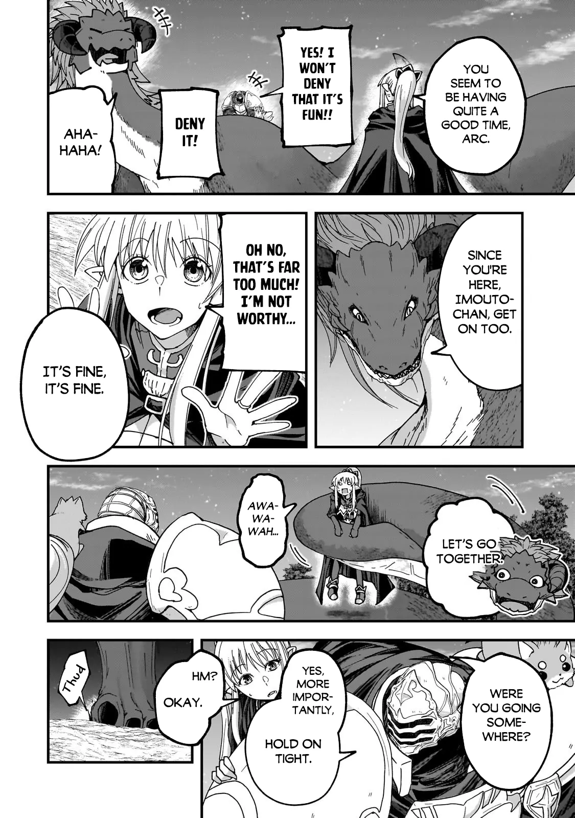 Gaikotsu Kishi-sama Tadaima Isekai e o Dekake-chuu Chapter 68.1 page 11 - 