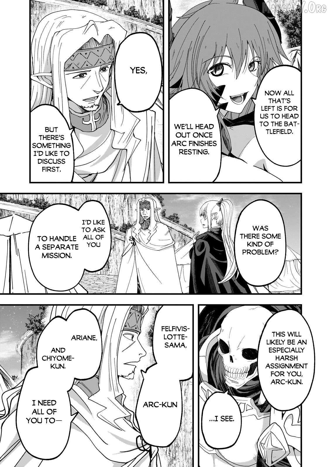 Gaikotsu Kishi-sama Tadaima Isekai e o Dekake-chuu Chapter 69.2 page 5 - 