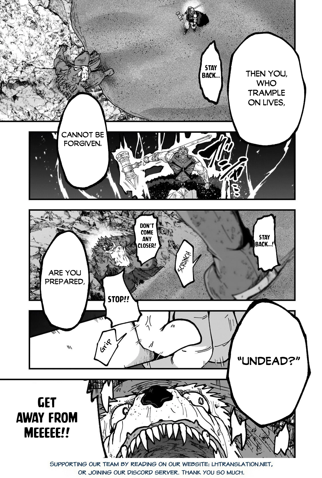 Gaikotsu Kishi-sama Tadaima Isekai e o Dekake-chuu Chapter 71 page 16 - 