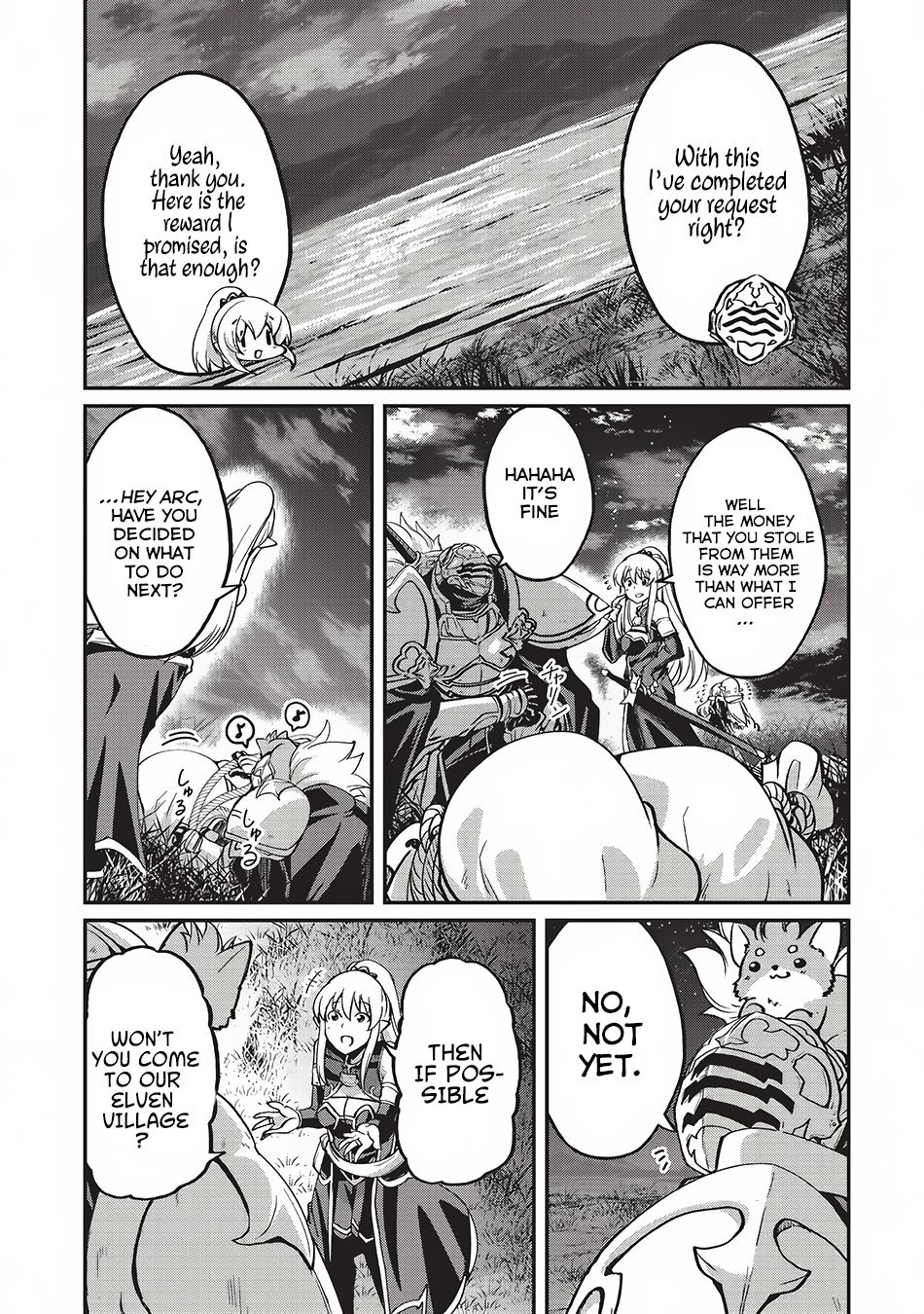 Gaikotsu Kishi-sama Tadaima Isekai e o Dekake-chuu Chapter 8 page 17 - 