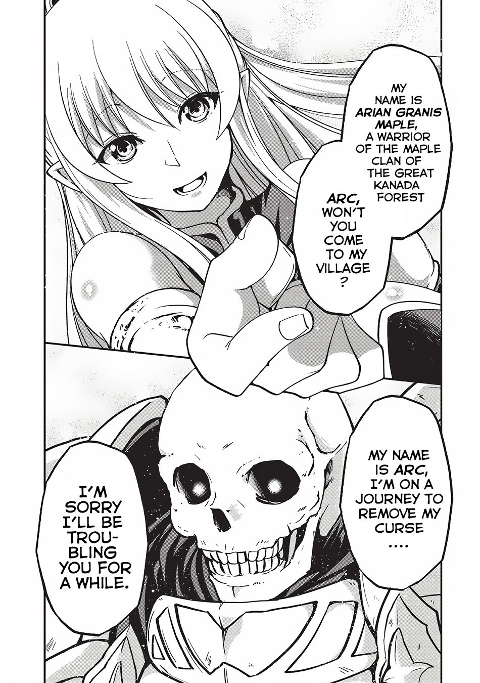Gaikotsu Kishi-sama Tadaima Isekai e o Dekake-chuu Chapter 8 page 25 - 