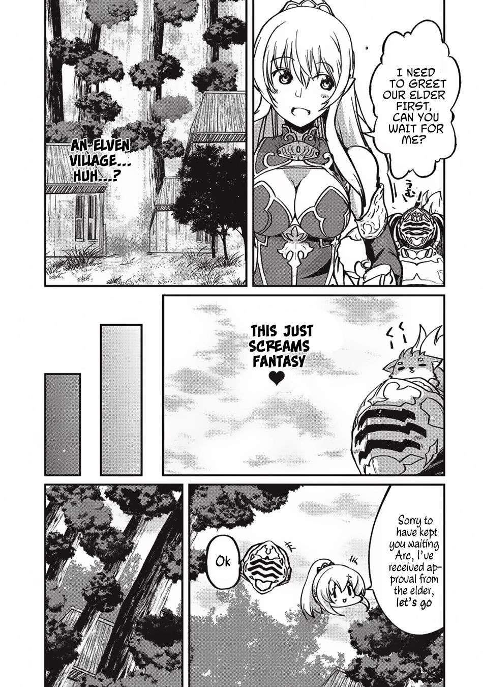 Gaikotsu Kishi-sama Tadaima Isekai e o Dekake-chuu Chapter 9 page 11 - 
