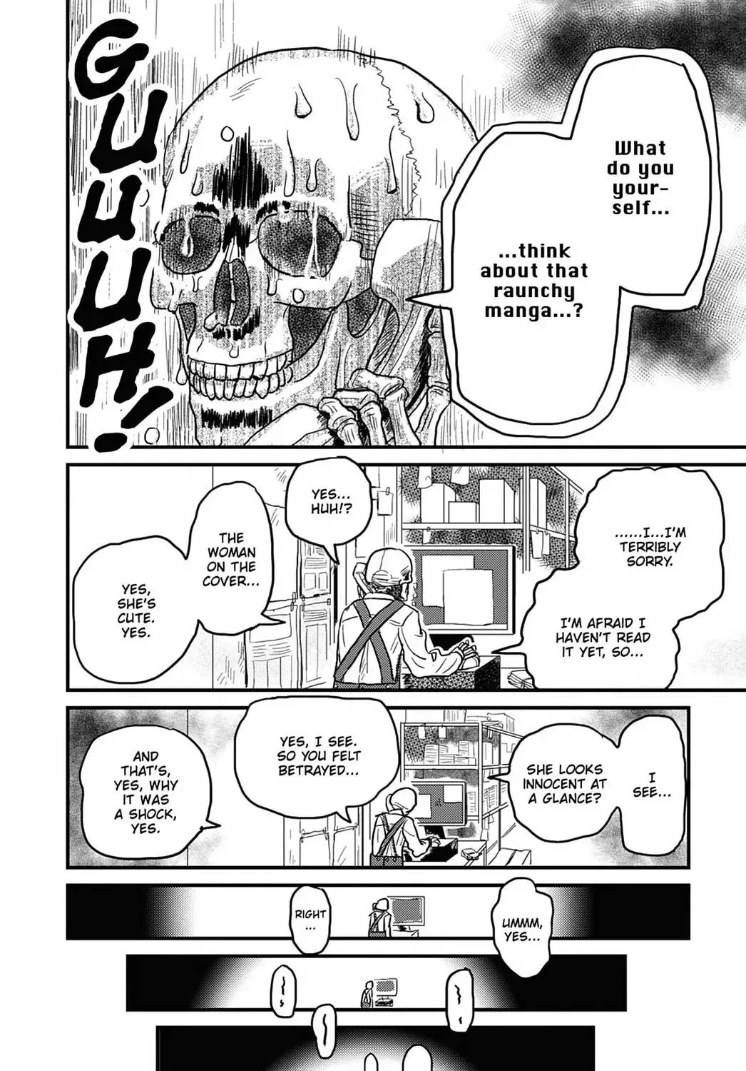 Gaikotsu Shotenin Honda-san Chapter 10 page 14 - 