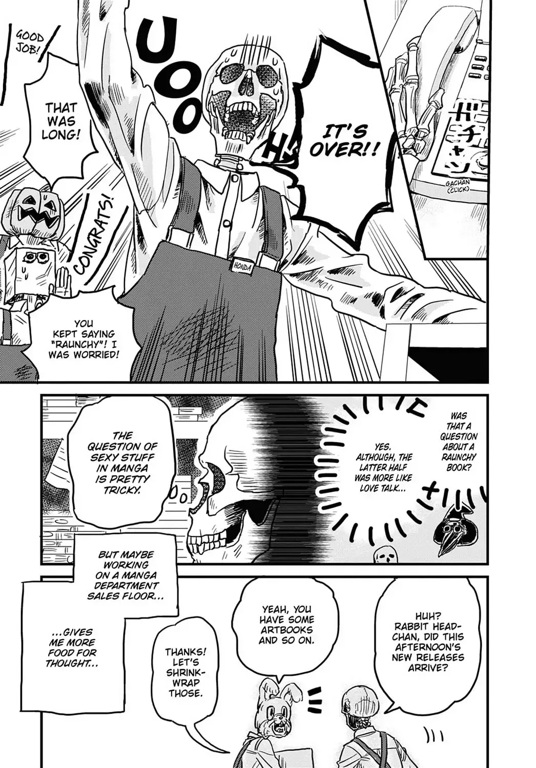 Gaikotsu Shotenin Honda-san Chapter 10 page 15 - 