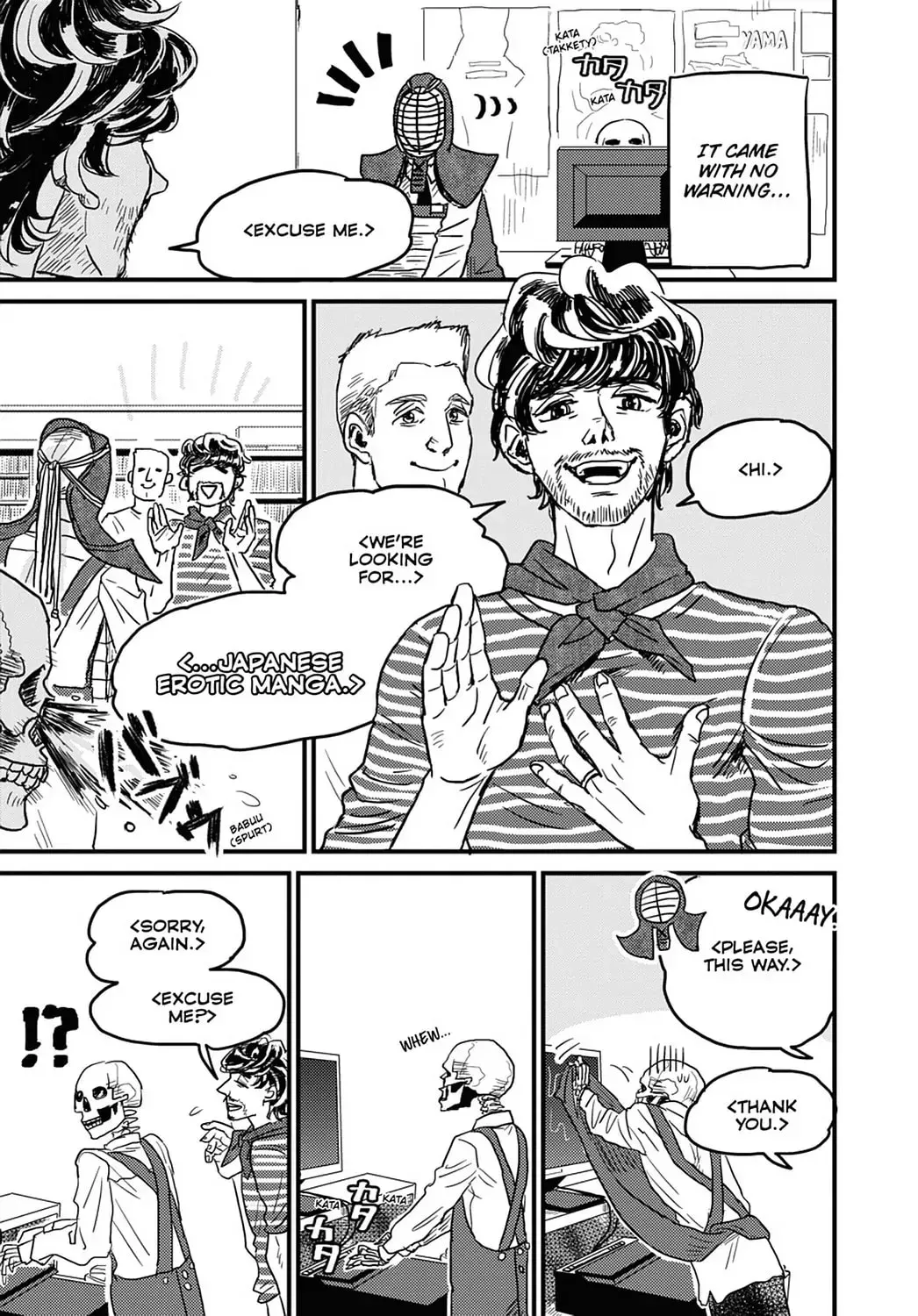 Gaikotsu Shotenin Honda-san Chapter 10 page 3 - 