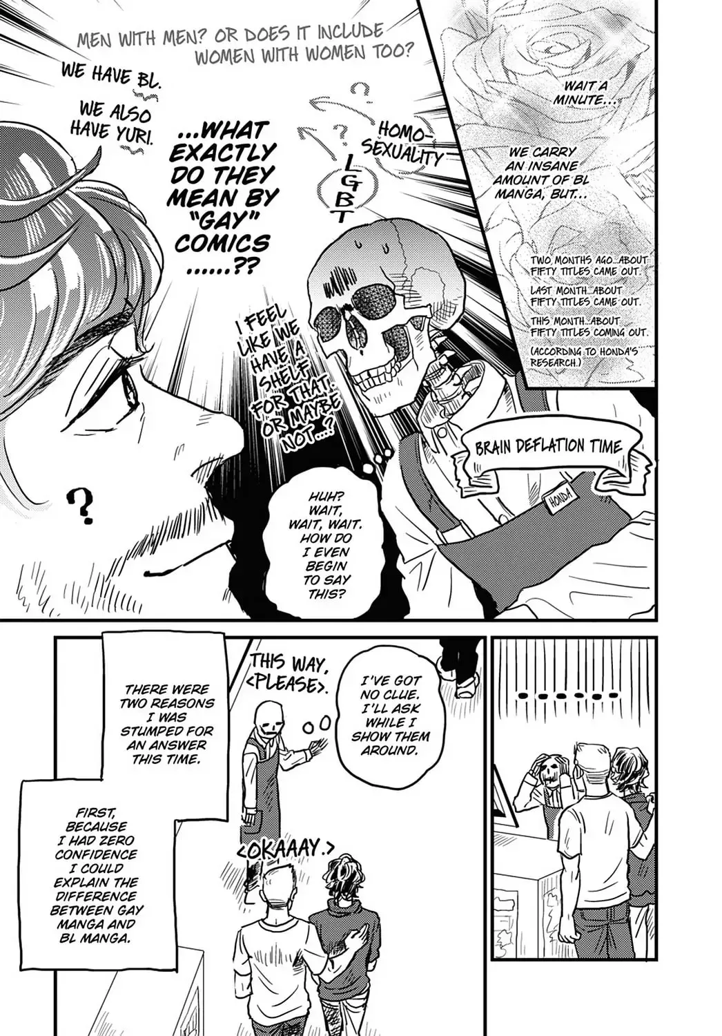 Gaikotsu Shotenin Honda-san Chapter 10 page 5 - 