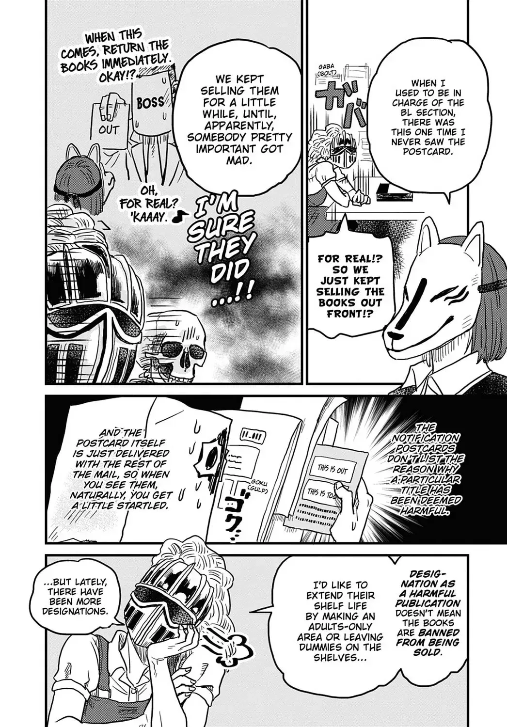 Gaikotsu Shotenin Honda-san Chapter 10 page 8 - 