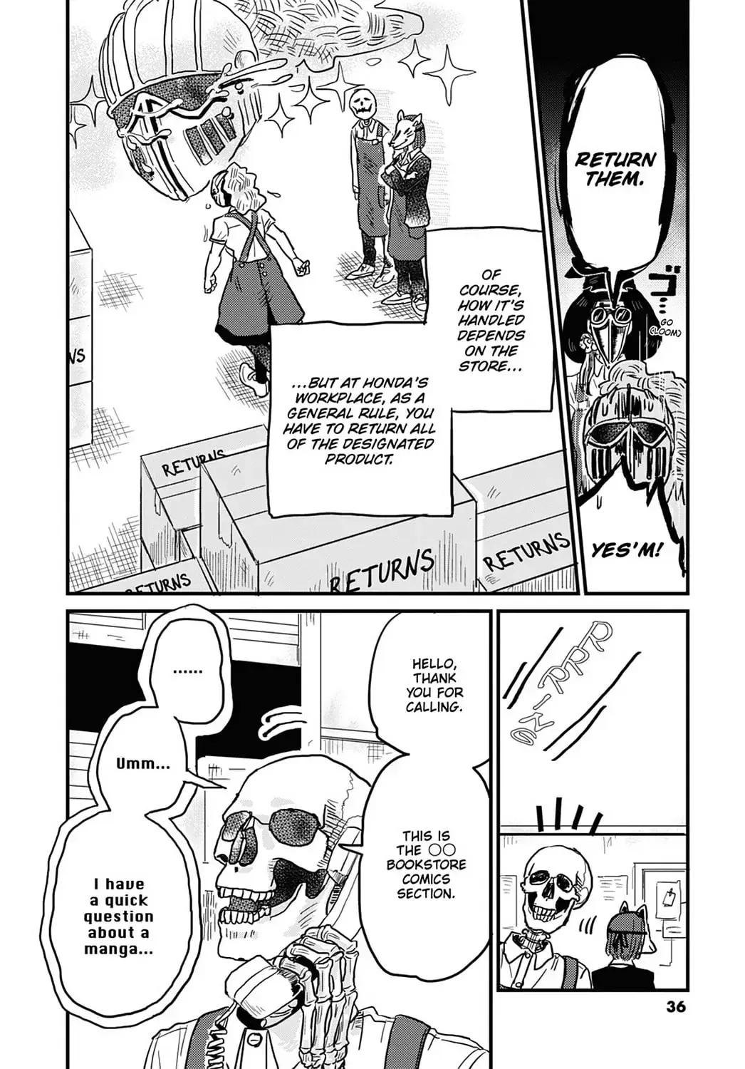 Gaikotsu Shotenin Honda-san Chapter 10 page 10 - 