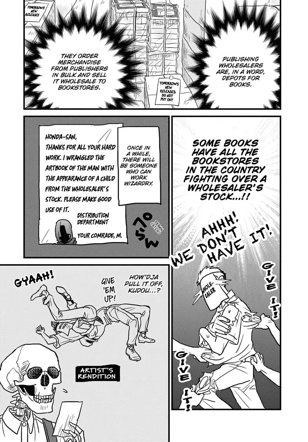 Gaikotsu Shotenin Honda-san Chapter 11 page 7 - 