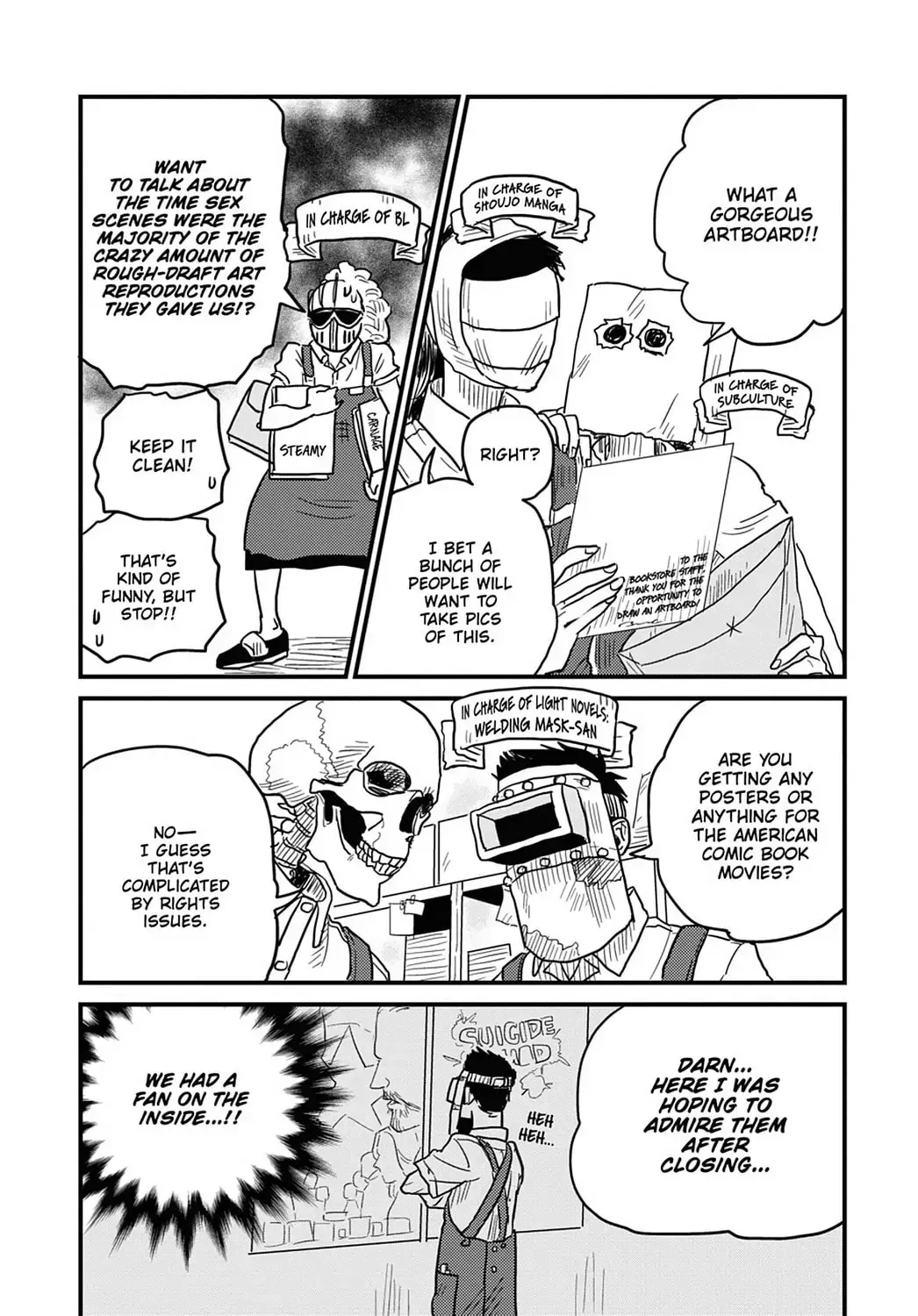 Gaikotsu Shotenin Honda-san Chapter 12 page 14 - 