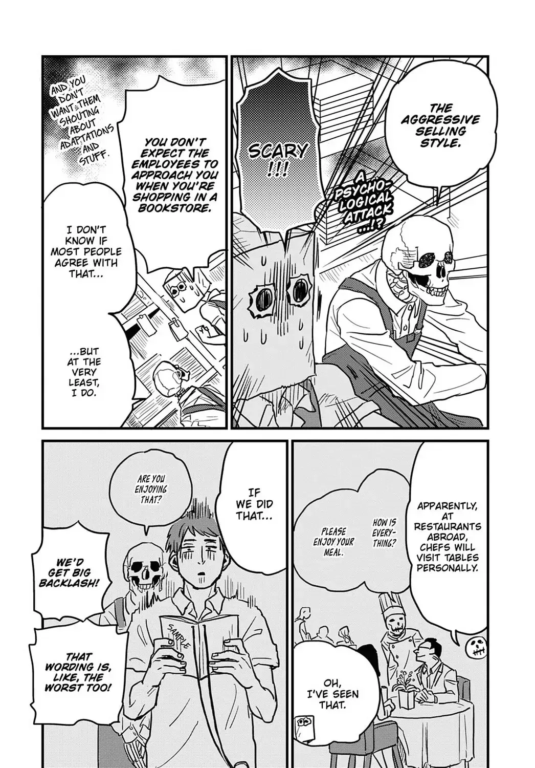 Gaikotsu Shotenin Honda-san Chapter 12 page 5 - 