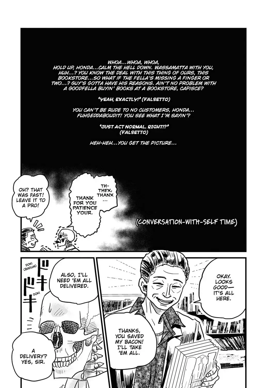 Gaikotsu Shotenin Honda-san Chapter 13 page 9 - 