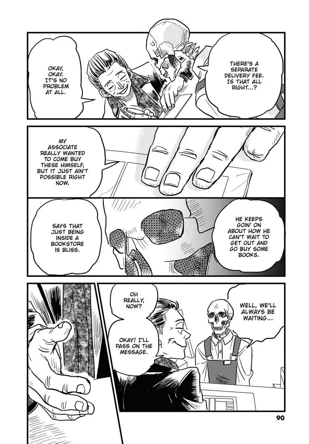 Gaikotsu Shotenin Honda-san Chapter 13 page 10 - 