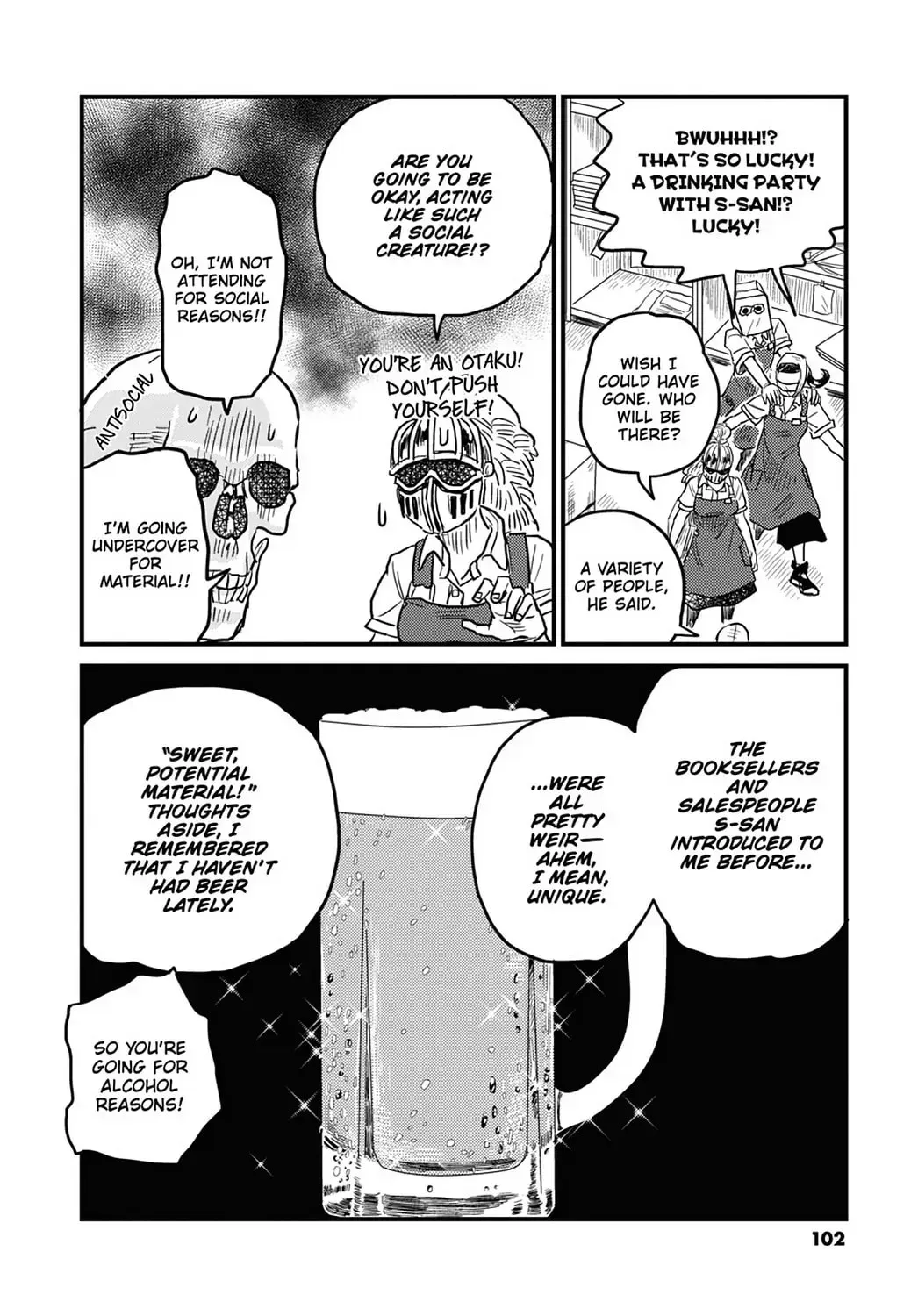 Gaikotsu Shotenin Honda-san Chapter 14 page 4 - 