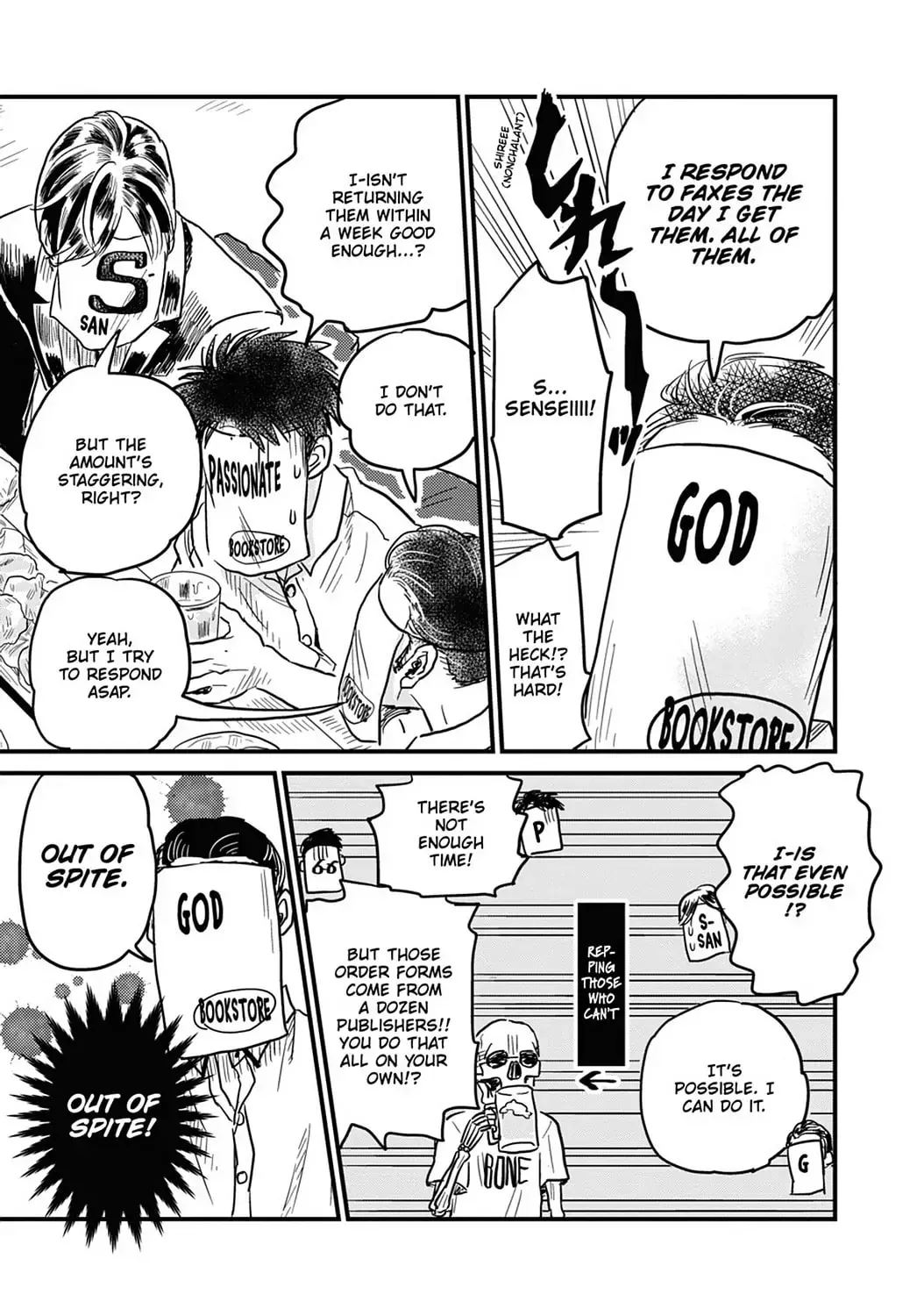 Gaikotsu Shotenin Honda-san Chapter 14 page 9 - 