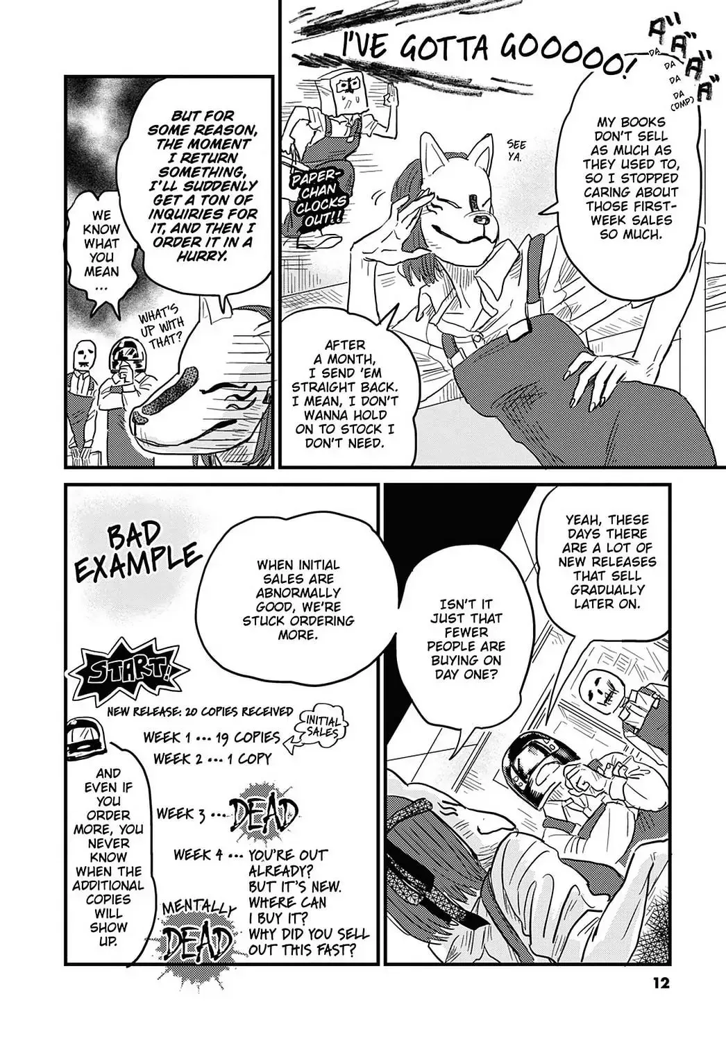 Gaikotsu Shotenin Honda-san Chapter 15 page 14 - 