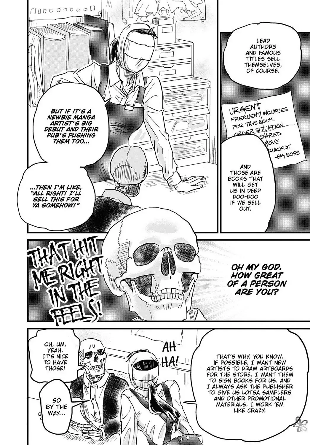 Gaikotsu Shotenin Honda-san Chapter 15 page 18 - 