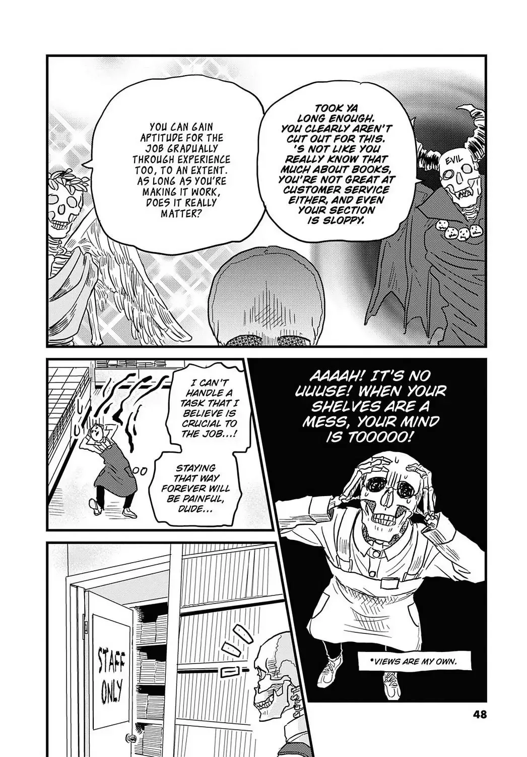 Gaikotsu Shotenin Honda-san Chapter 17 page 12 - 