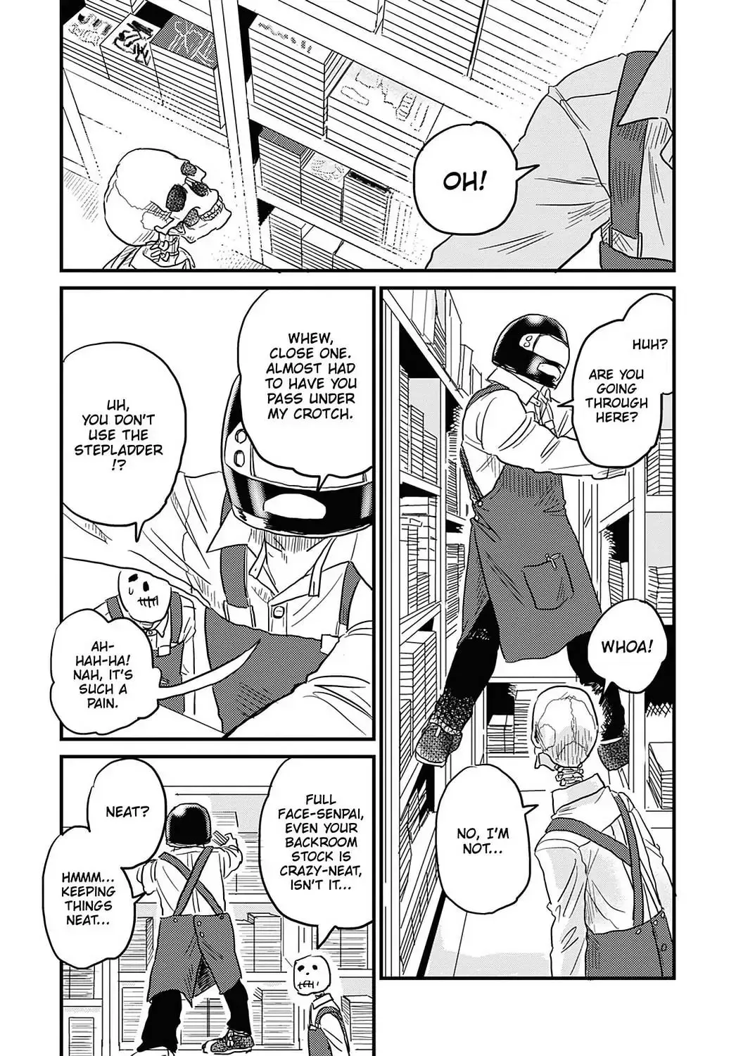 Gaikotsu Shotenin Honda-san Chapter 17 page 13 - 