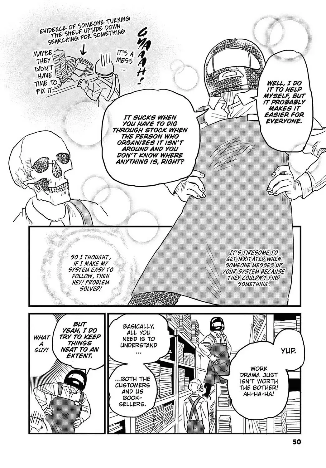 Gaikotsu Shotenin Honda-san Chapter 17 page 14 - 