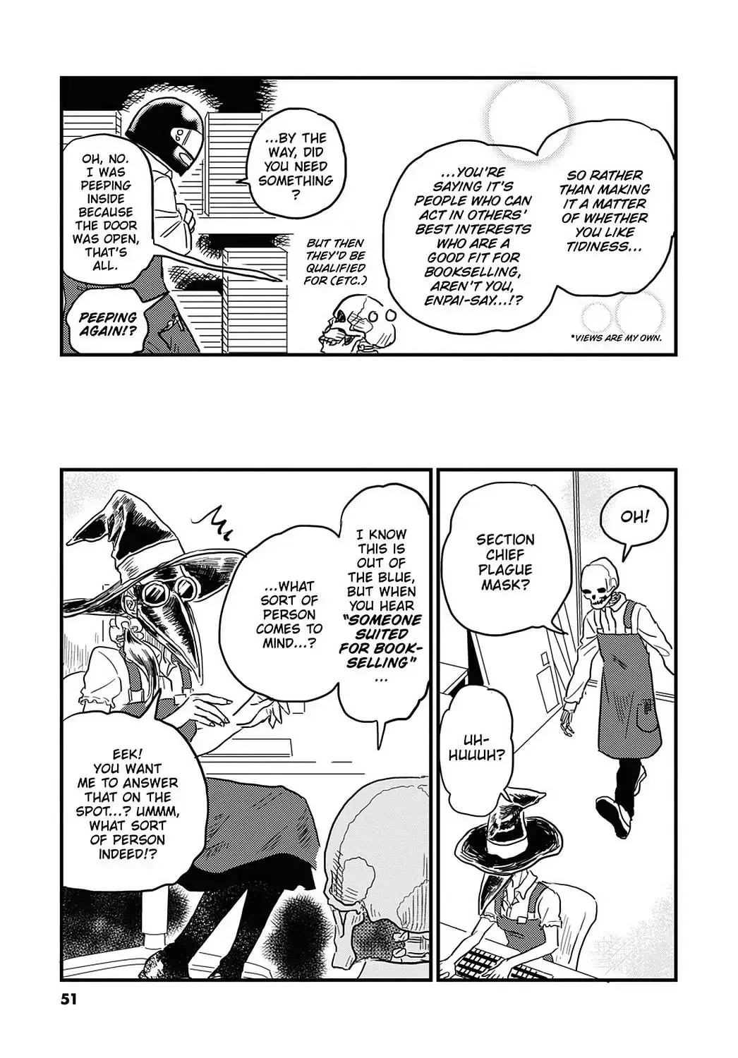 Gaikotsu Shotenin Honda-san Chapter 17 page 15 - 