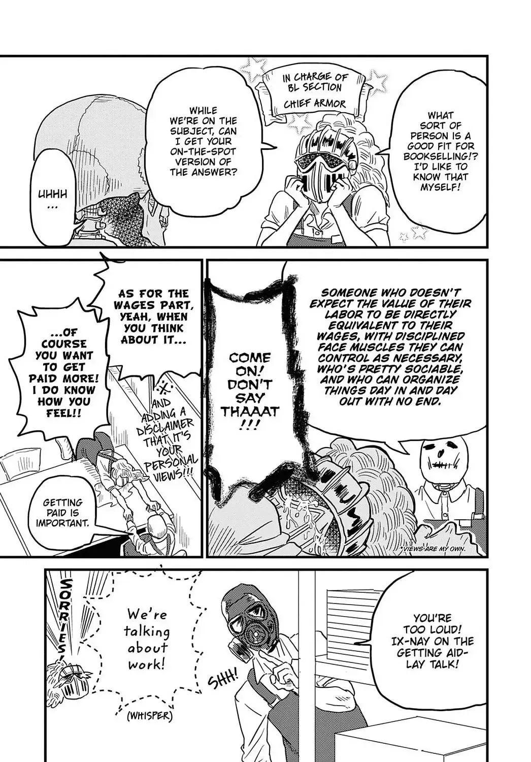 Gaikotsu Shotenin Honda-san Chapter 17 page 3 - 