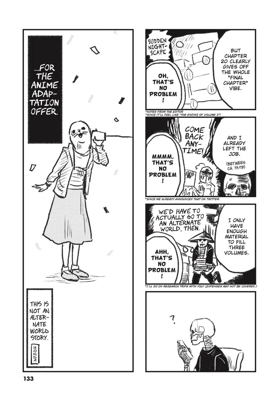 Gaikotsu Shotenin Honda-san Chapter 20.7 page 15 - 