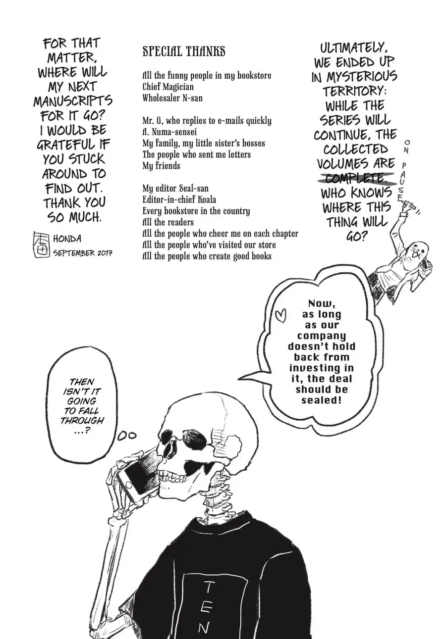 Gaikotsu Shotenin Honda-san Chapter 20.7 page 16 - 