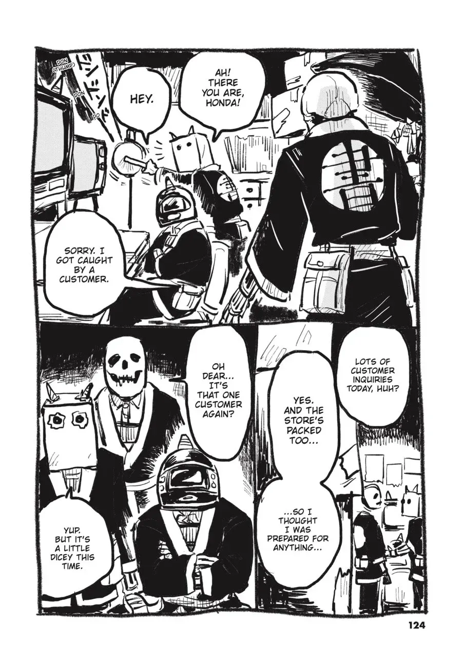 Gaikotsu Shotenin Honda-san Chapter 20.7 page 6 - 