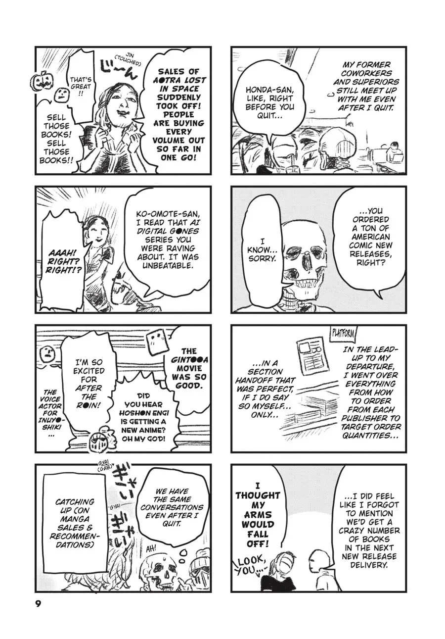 Gaikotsu Shotenin Honda-san Chapter 20.8 page 11 - 