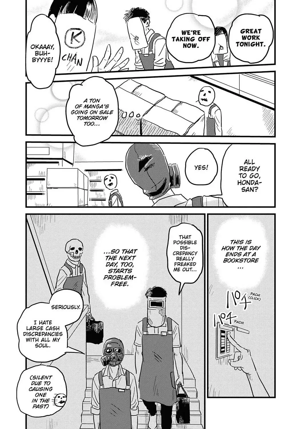 Gaikotsu Shotenin Honda-san Chapter 20 page 17 - 