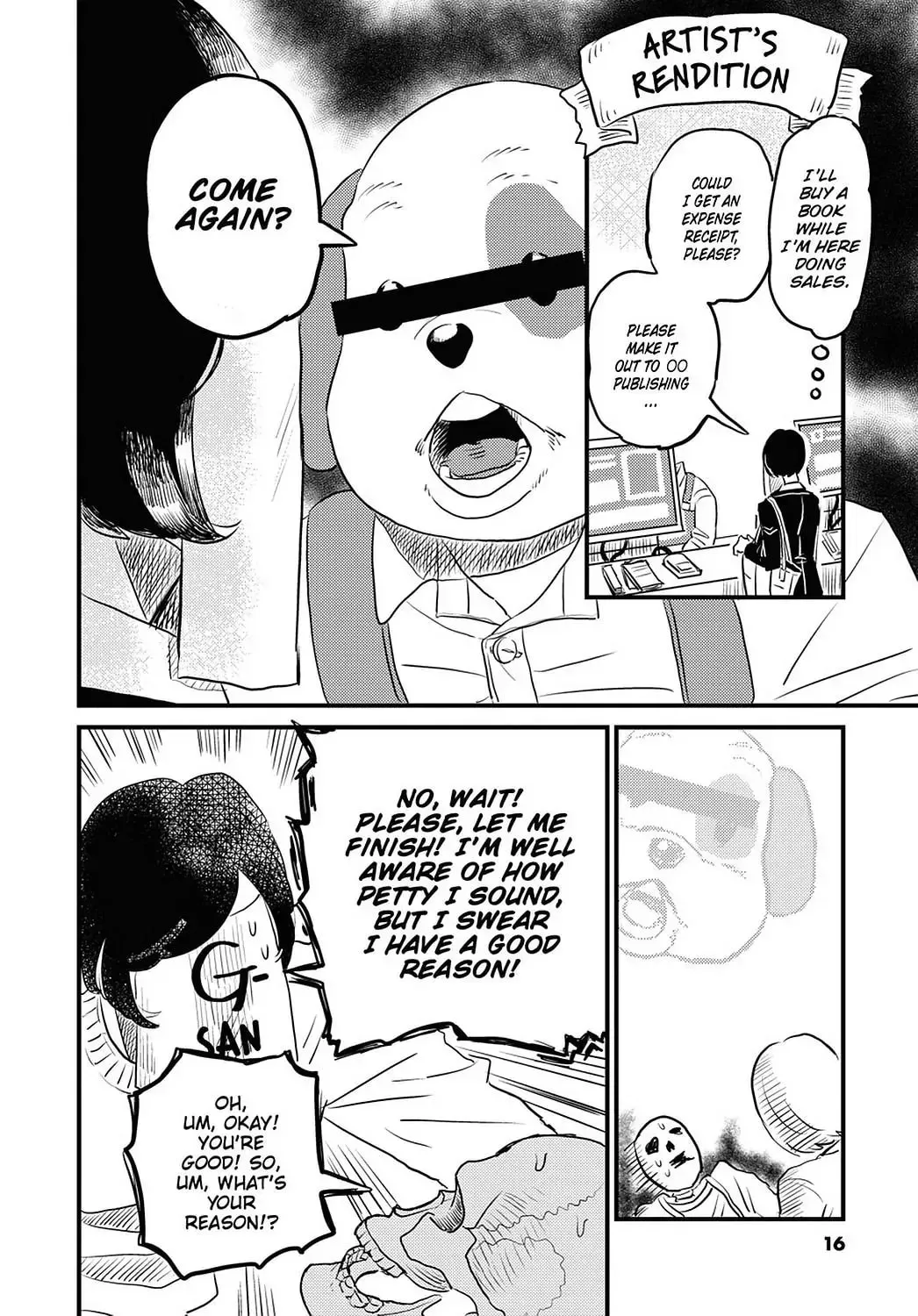 Gaikotsu Shotenin Honda-san Chapter 21 page 4 - 