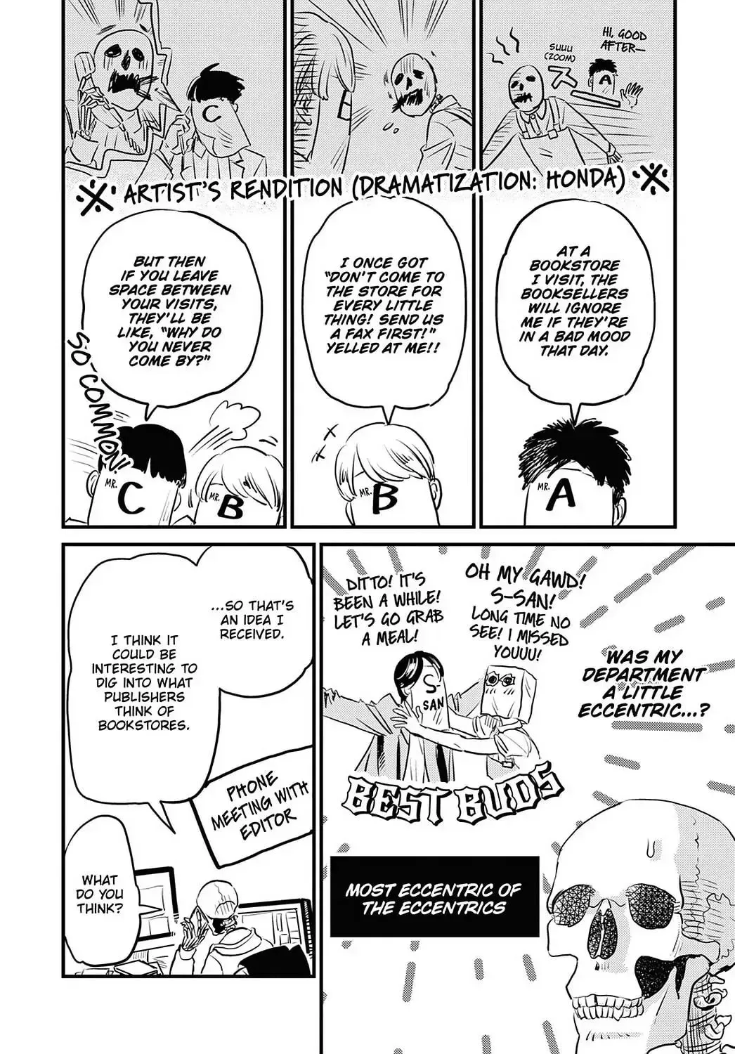 Gaikotsu Shotenin Honda-san Chapter 21 page 6 - 
