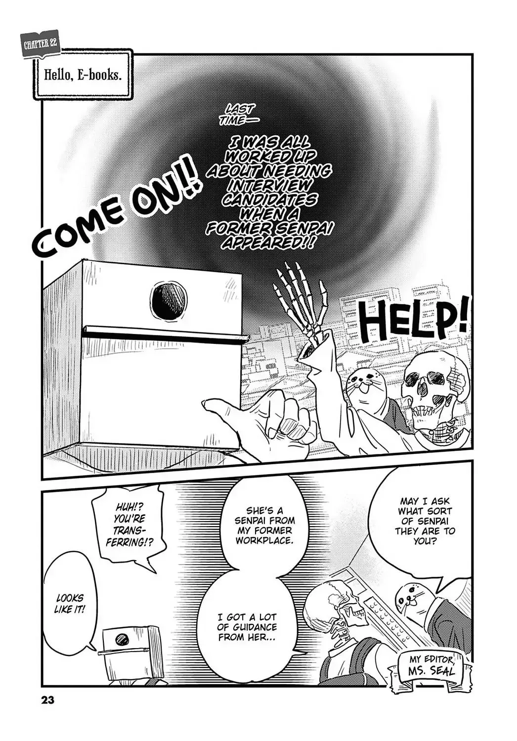 Gaikotsu Shotenin Honda-san Chapter 22 page 1 - 