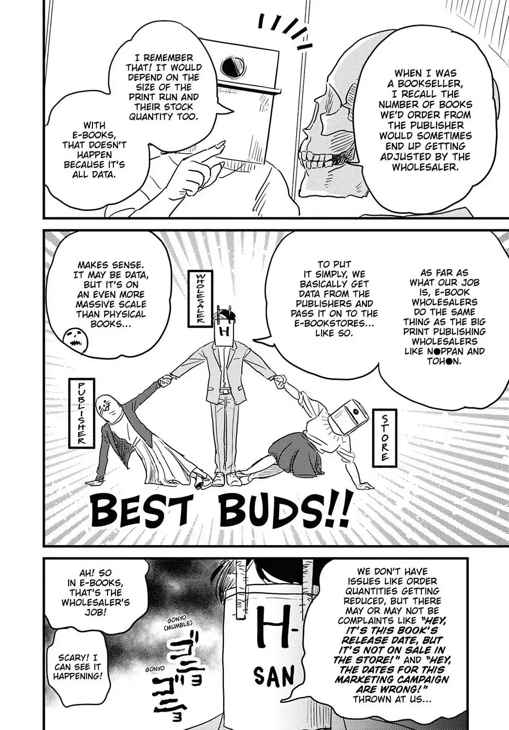 Gaikotsu Shotenin Honda-san Chapter 22 page 6 - 