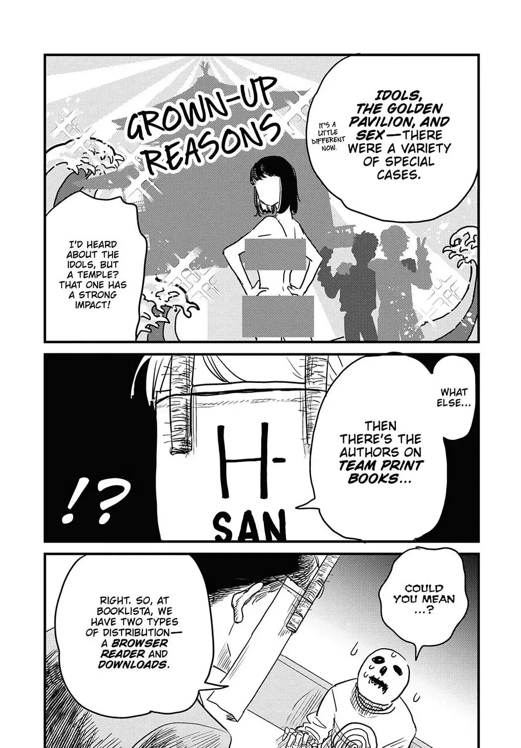 Gaikotsu Shotenin Honda-san Chapter 22 page 8 - 